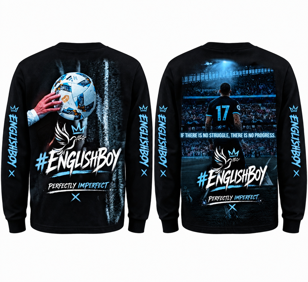 EnglishBoy Pride of the Game Crewneck – Football Streetwear Sweatshirt