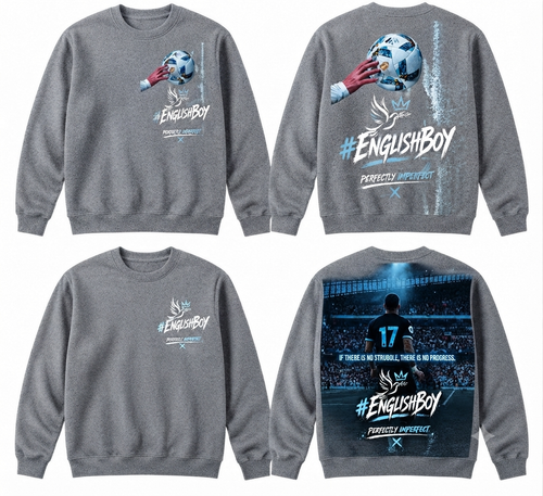 EnglishBoy Pride of the Game Crewneck – Football Streetwear Sweatshirt